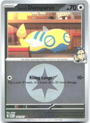 Larry dunsparce energy - larry's,