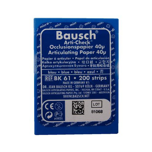 Bausch bk61 arti check - bausch,