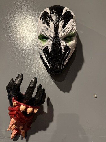 Printed spawn head and hand - printed,