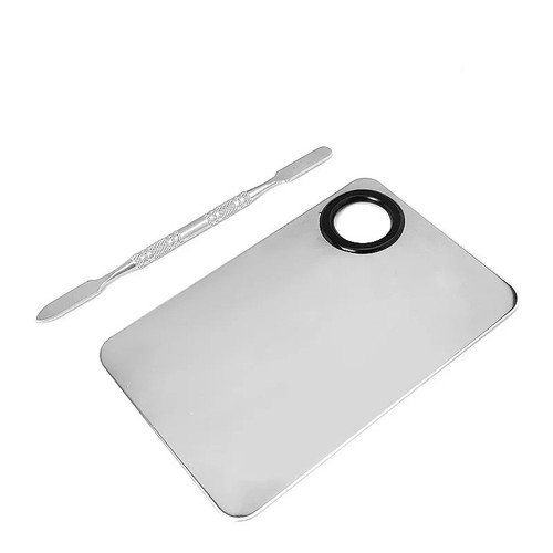 Stainless steel makeup mixing - makeup,